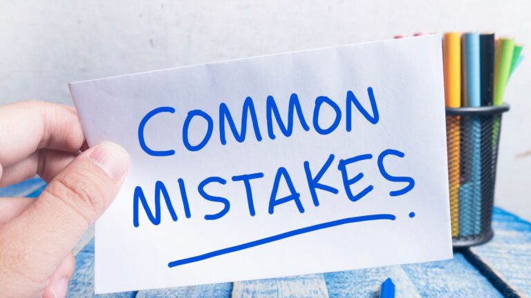 10 Costly Mistakes You Must Avoid to Succeed